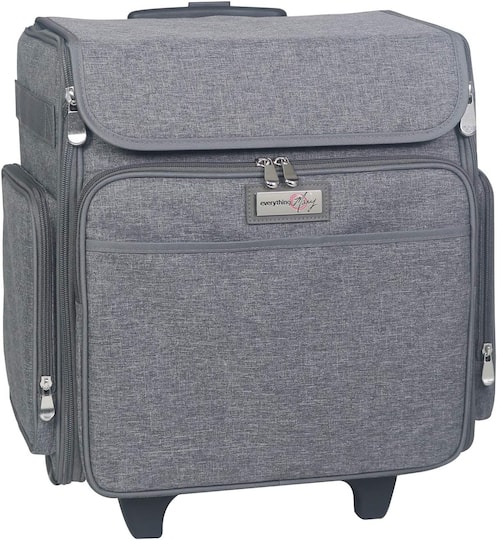 Everything Mary Heather Rolling Craft Bag with Storage Michaels